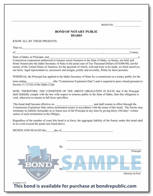 idaho-notary-bond idaho notary bond
