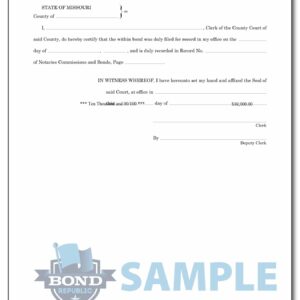 Missouri notary bond oath